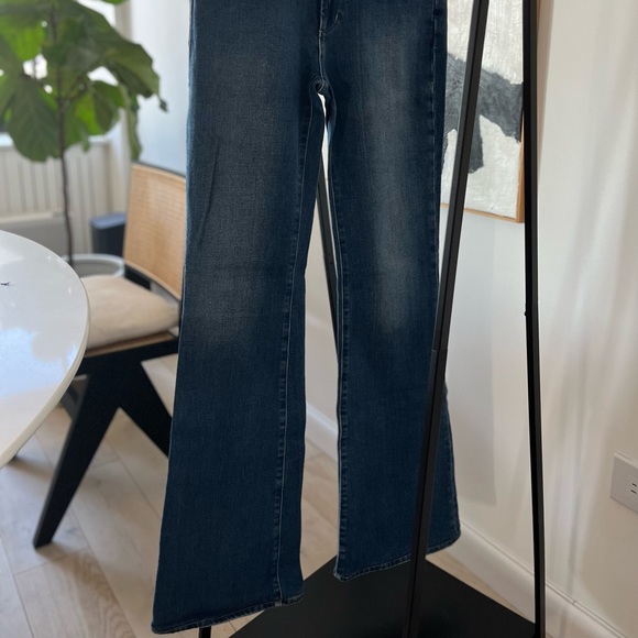 MiH Wide Leg Flare Medium Wash Jeans in size 27 - Picture 2 of 4